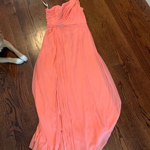 Coral Bridesmaid Dress